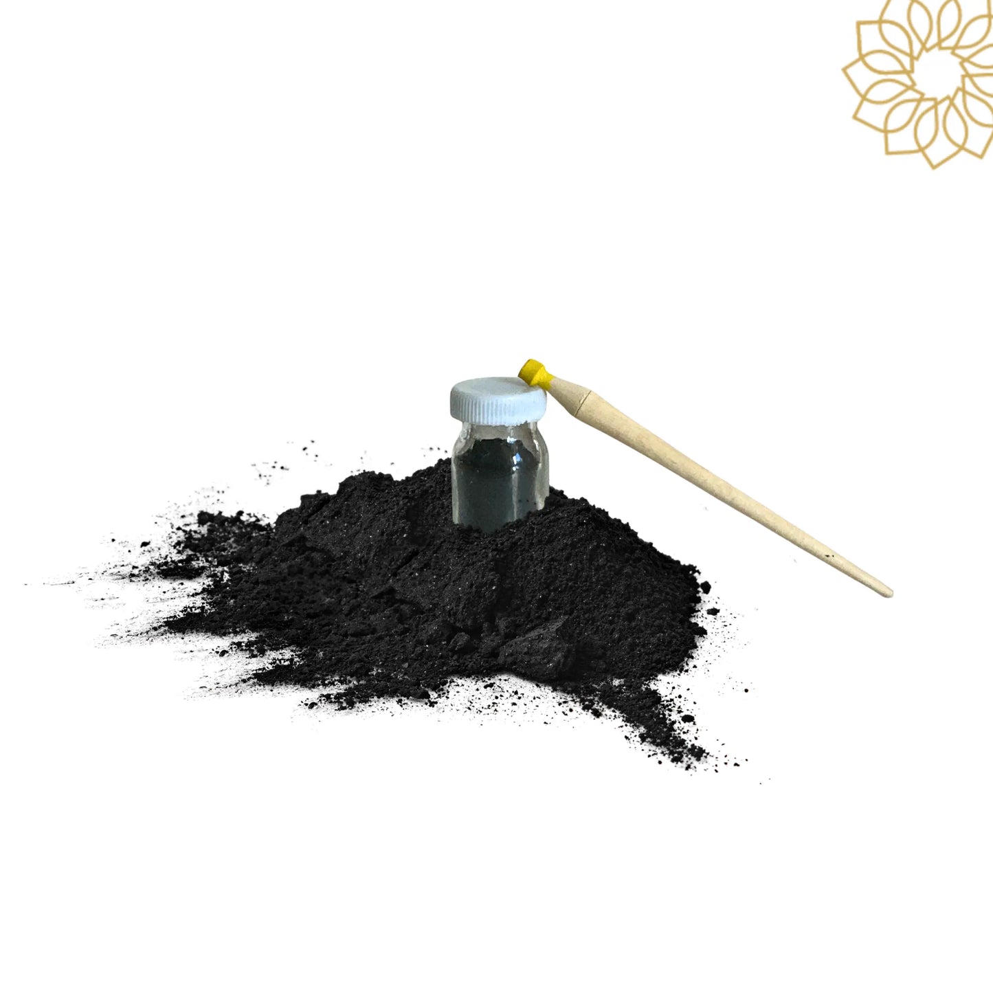 khôl 100% naturel 7g et son applicateur en bois naturel RADIEUSES
