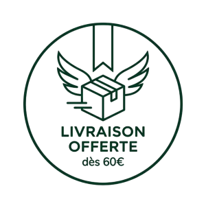 Livraison offerte dès 60 €