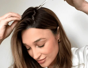 Soin cheveux brillance à l'huile de rose