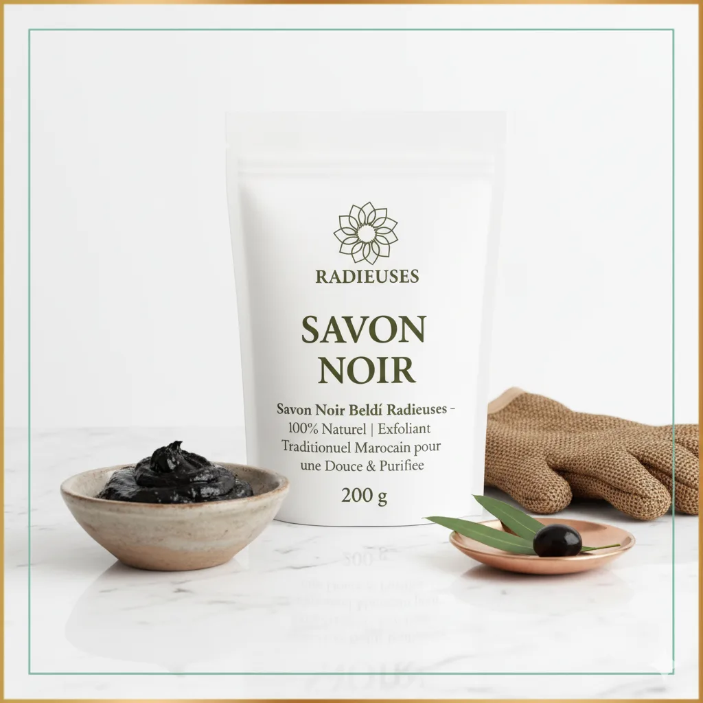 Savon Noir Marocain 200g By Radieuses