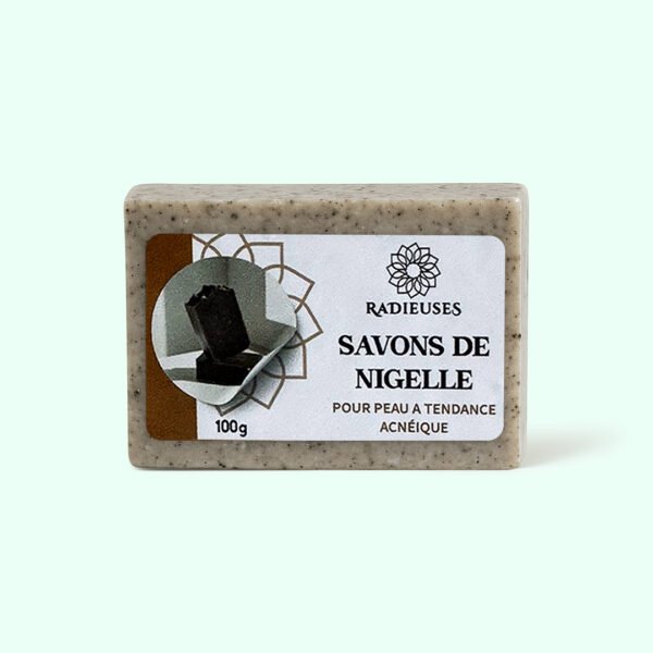 savon nigelle est un soin purifiant et assainissant conçu pour réguler l’excès de sébum