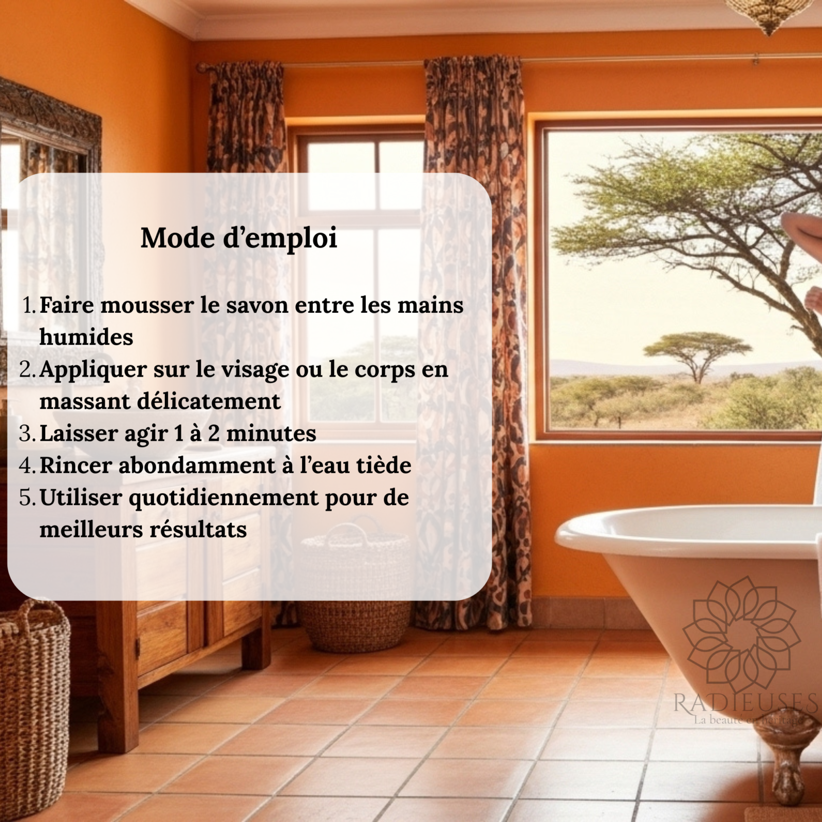 comment utiliser le savon au curcuma