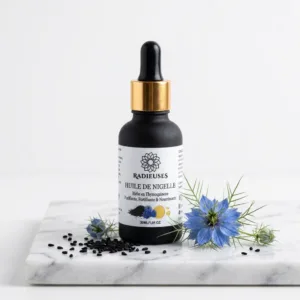 Huile de nigelle peau atopique
