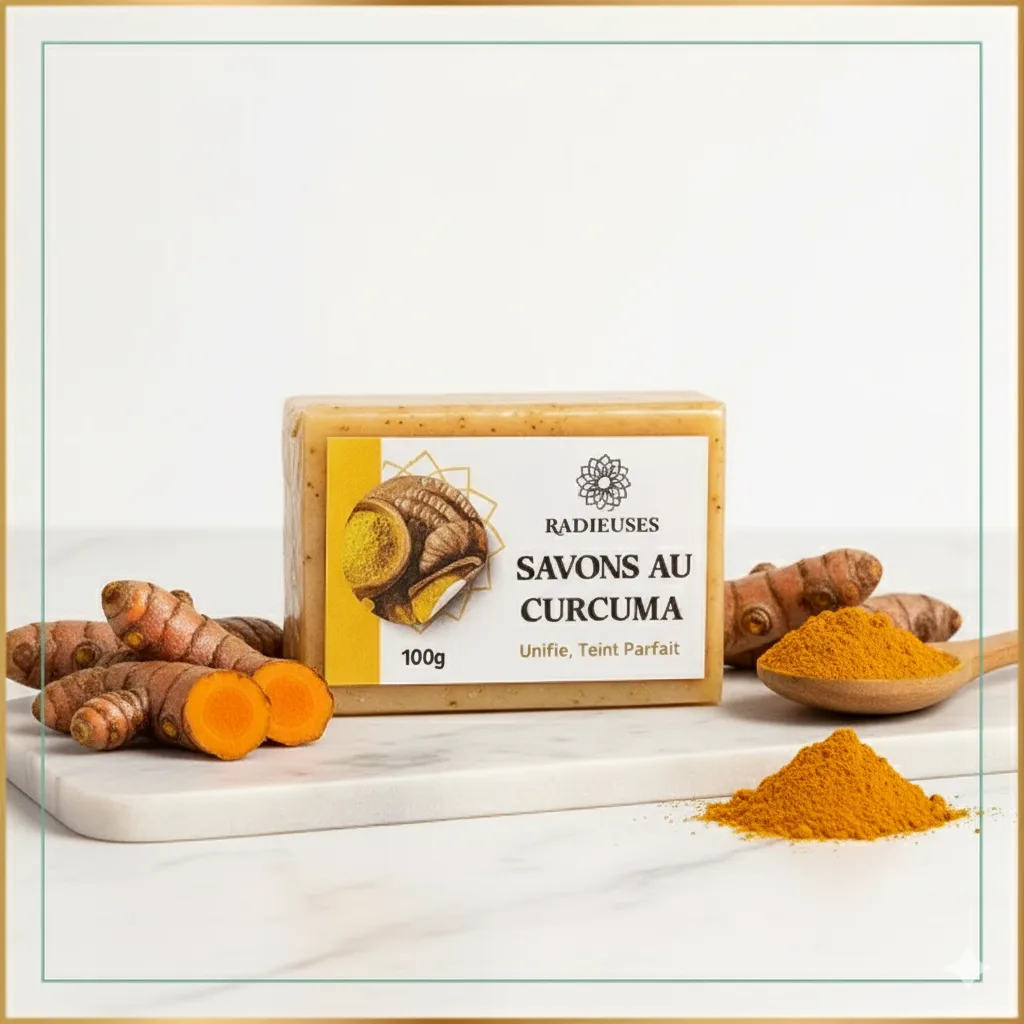 Savon au curcuma