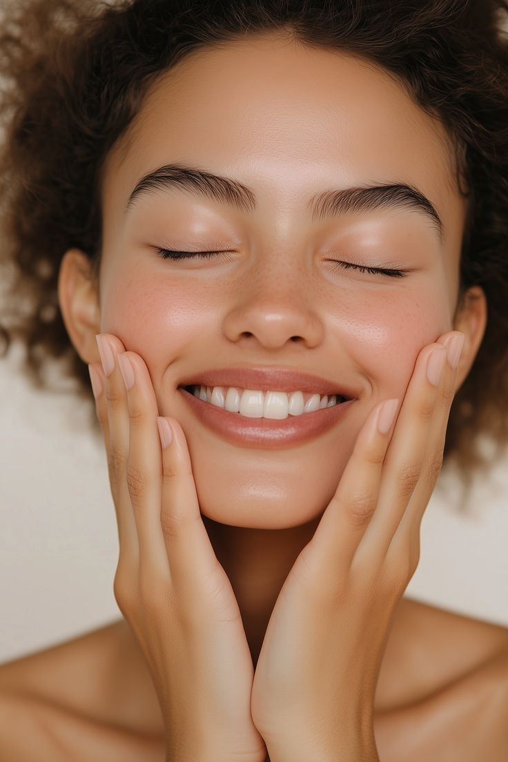 Main tenant un flacon de produit naturel, symbole d'une beauté douce et respectueuse