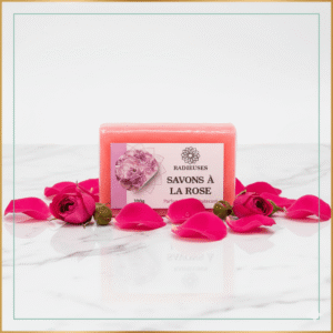 Savon radieuses a la rose de damas