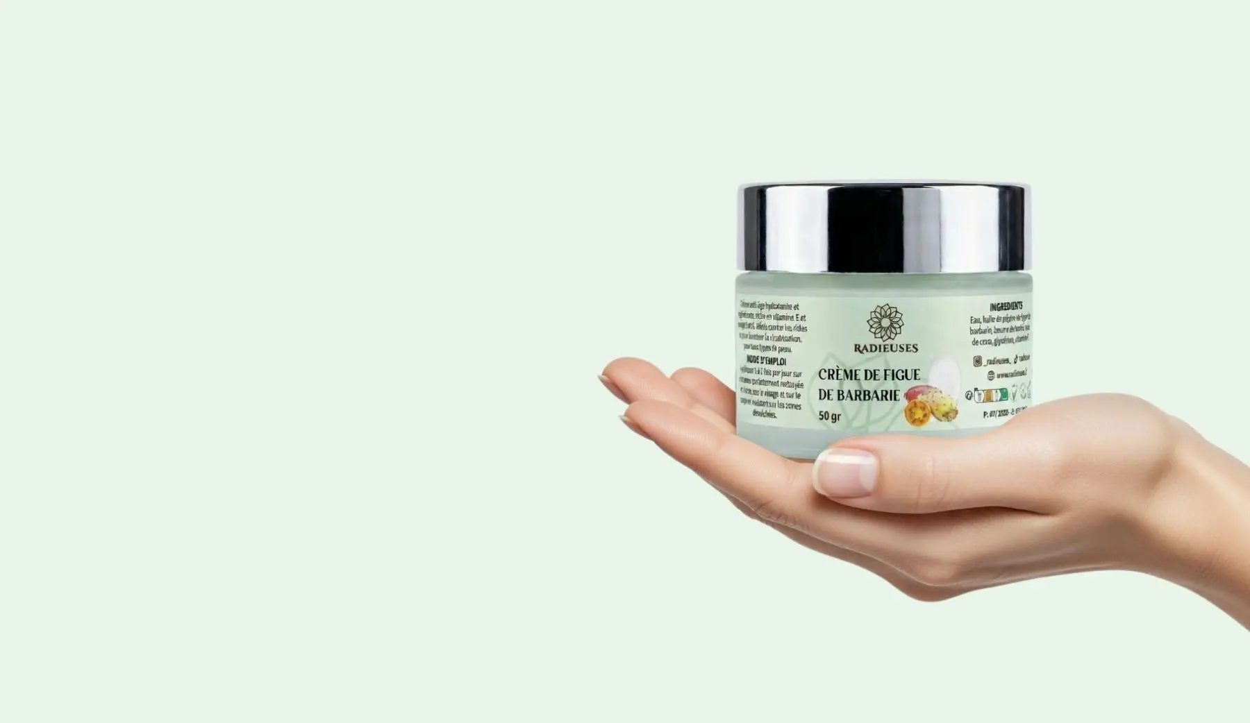 la meilleure crème anti âge à l'huile de pépins de la figue de barbarie radieuses (1)