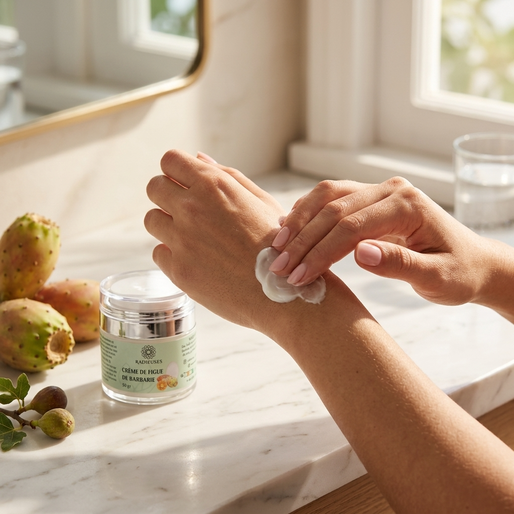 Texture fine et crème soyeuse pour un teint éclatant et unifié
