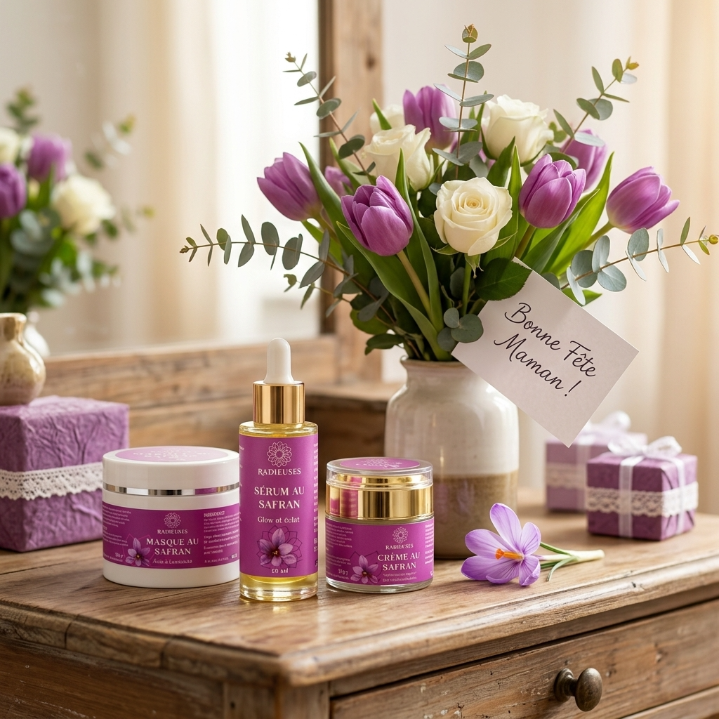 masque safran et argile blanche