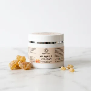 Masque visage louban dakar et argile blanche kaolin