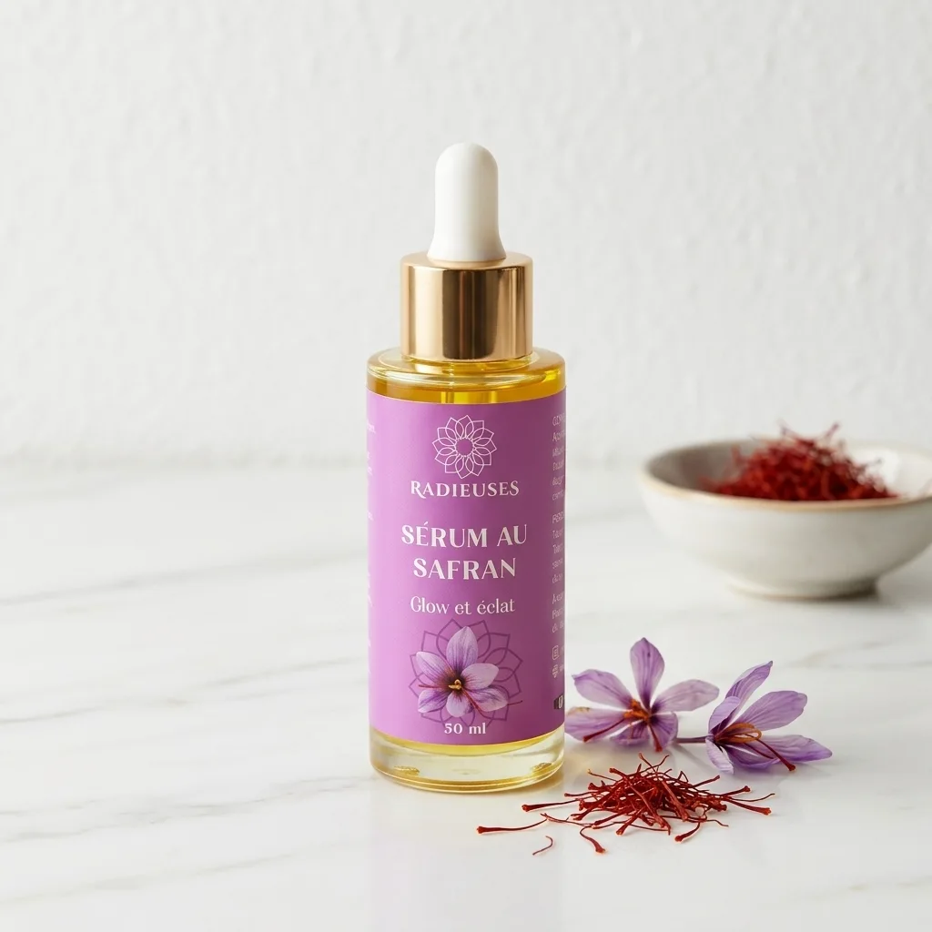 sérum éclat au safran