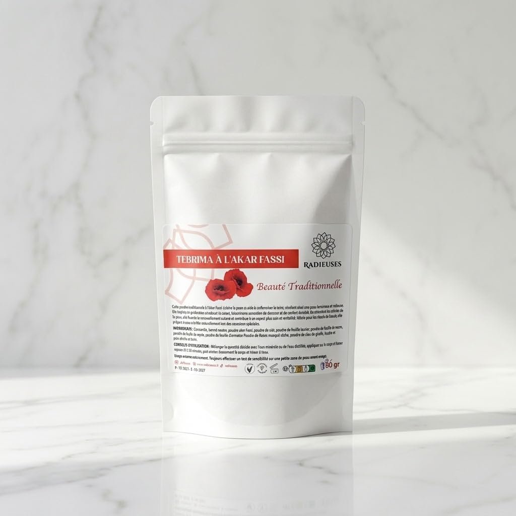 Tabrima à l’Akar El Fassi (Tebrima) – Gommage Hammam Marocain 100 g