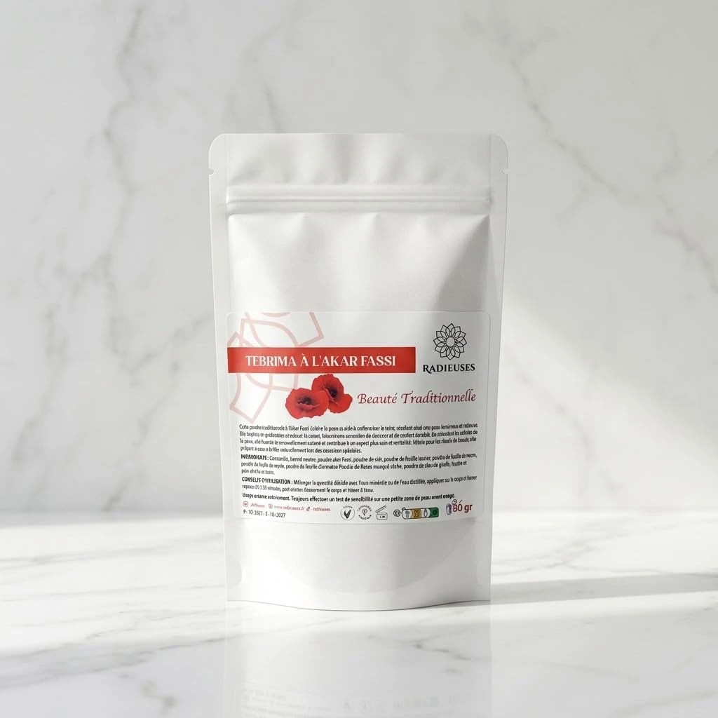 Tabrima à l’Akar El Fassi (Tebrima) – Gommage Hammam Marocain 100 g