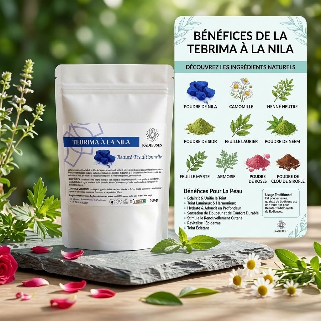 Bienfaits et ingrédients naturels de la tabrima au Nila (tebrima)
