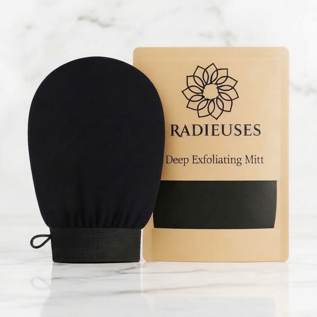 Gant kessa noir Radieuses et son sachet